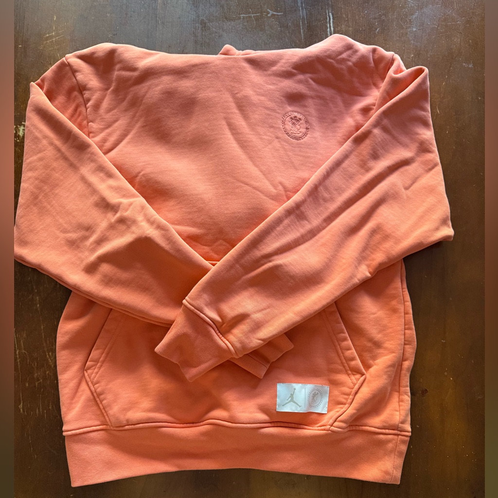 Jordanx Bephies Beauty Supply Orange Hoodie Small